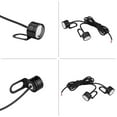 thumbnail image 4 of Motorcycle Handlebar Light  Motorcycle Rear Mirror Lights  Motorcycle Drl  Motorcycle Led Light 2pcs Universal LED Motorcycle Handlebar Rear Mirror Light DRL Driving Fog Lamp White, 4 of 8