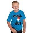 thumbnail image 5 of Retro Chill Out Food Pun Popsicle Crewneck T Shirts Boy Girl Teen Brisco Brands S, 5 of 6