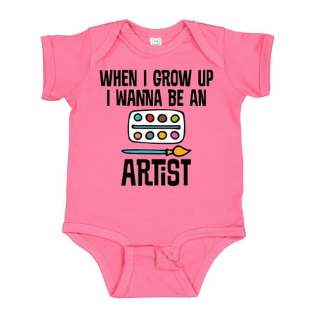 

Inktastic Future Artist Gift Baby Boy or Baby Girl Bodysuit
