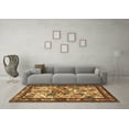 thumbnail image 3 of Ahgly Company Indoor Square Animal Brown Traditional Area Rugs, 8' Square, 3 of 4
