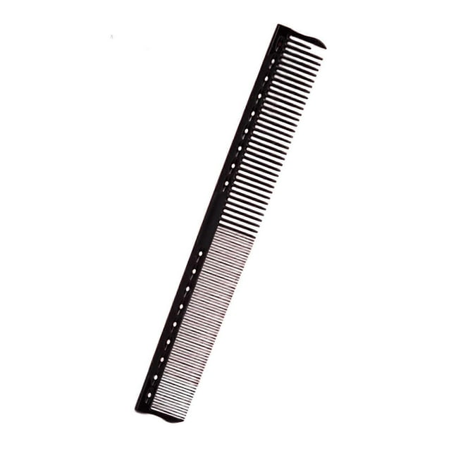 Resin Barber Comb With Ergonomic Handle Static Resistant Perfect For Daily Hair Maintenance Multicolor