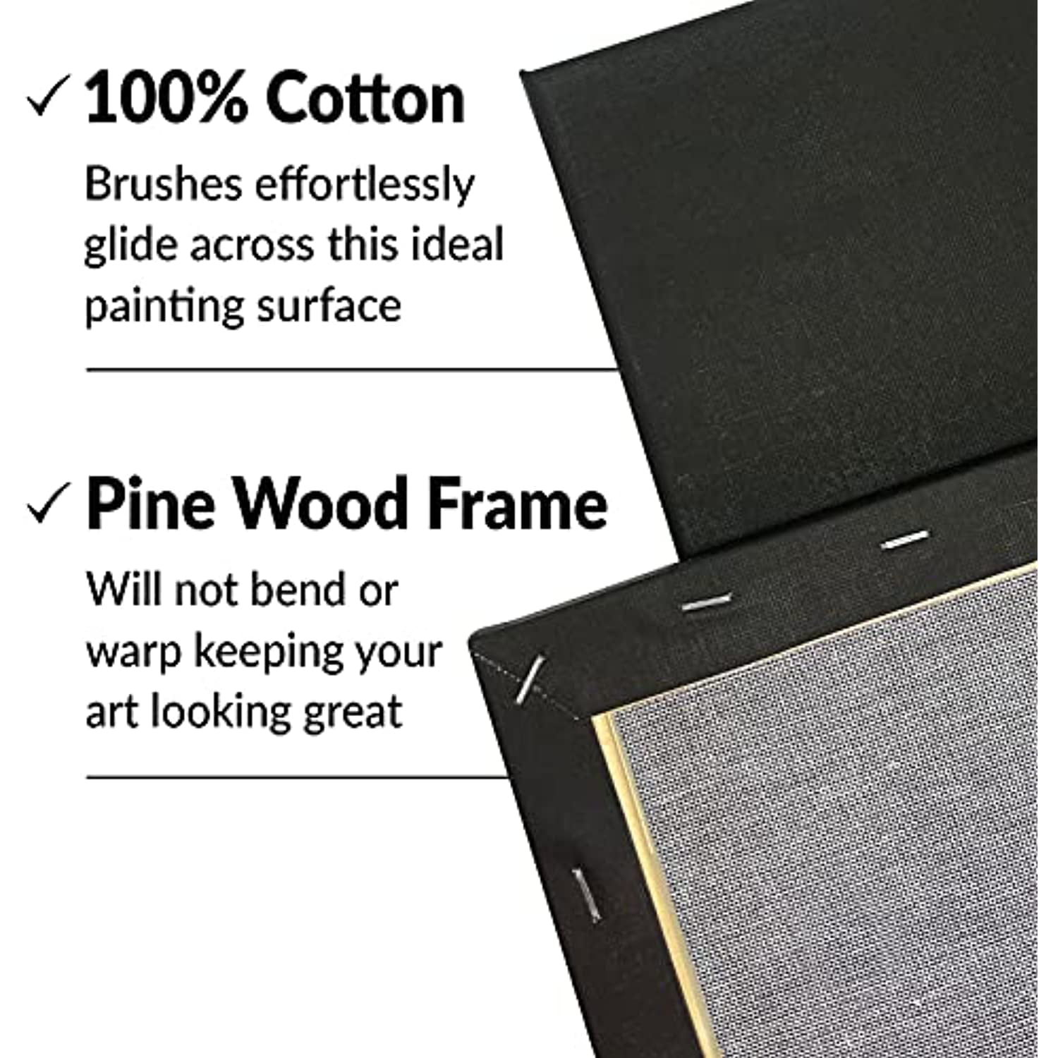 How can you make the best use a black canvas? – Hippie Crafter