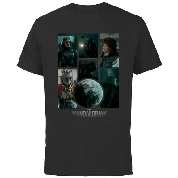 Star Wars The Mandalorian Season 3 Bo-Katan Peli Motto R5-D4 - Short Sleeve Cotton T-Shirt for Adults - Customized-Black