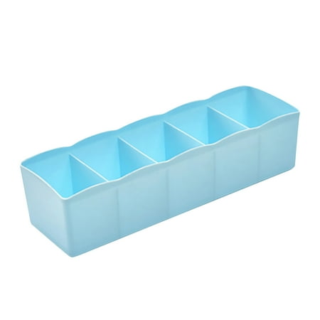 

YruYptpaln Quilt Storage Bags for Storage 5 Compartments -Purpose Superimposable Underwear Socks Jewelry Storage Storage Drawer Storage