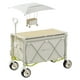 thumbnail image 1 of Carrito utilitario ONEFOREST, carro plegable con toldo, carpa, color beige, 1 of 7