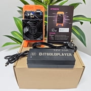 4.2TH/s Bitaxe Supra Hex 702 Bitcoin Lottery Miner with 6Pcs BM1368 ASIC Chip Home Solo Mining BTC Miner Open-source Crypto Lotto Machine,Black Stand