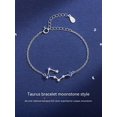 thumbnail image 2 of Lucky Twelve Constellation Moonstone Bracelet For Women, 2 of 2