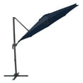 thumbnail image 4 of CorLiving 9.5ft Offset Tilting and Rotating Outdoor Umbrella with Aluminum and Steel Frame and Durable Canopy, 4 of 8
