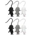 thumbnail image 1 of facefd 6Pcs Halloween Realistic Spooky Mice Rats Plastic Artificial Mouse Halloween Prank Props, 1 of 4