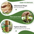thumbnail image 5 of 2Pack Moss Pole, Bendable Moss Pole for Plants Monstera - 48 Inch Moss Poles for Climbing Plants Monstera, Plant Stakes for Indoor, Handmade Coco Coir Monstera Plant Support for Plants Grow Upward, 5 of 8