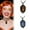mix4, variant on DESIGNICE 2Pcs Goth Accessories,Halloween Witch Woods Black Choker Necklaces for Woman,Leather Chain Alloy Gothic Jewelry,For Men and Women,Mix5