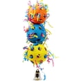thumbnail image 1 of Bird Toy Creative Stuffed Plastic Ball Parrot Hanging Toy Bird Chewing Toy, 1 of 7