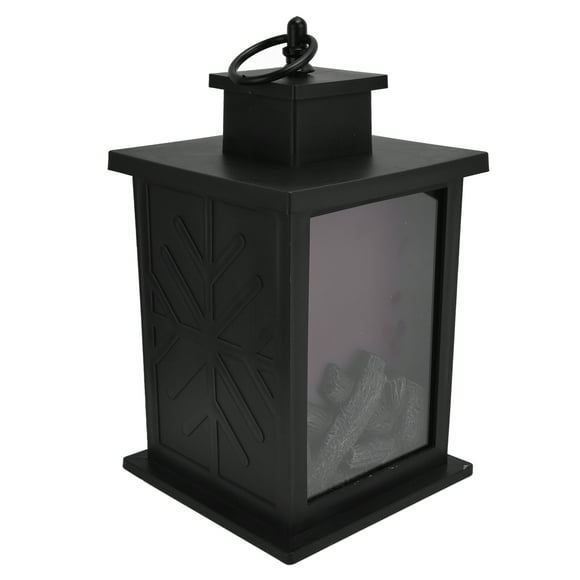 Fireplace Lantern, Flame Lamp Hanging Sitting Plastic Portable With Timer For Indoor Outdoor For Emergency For Camping