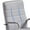 Light Gray, variant on Yaheetech Mid-Back PU Leather Adjustable Office Chair with Arms, Black