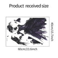 thumbnail image 6 of sruoe Halloween Wall Sticker Decorations, Ladies Crow Bedroom Living Room Background Decor, Wall Decal for Living Room, Bedroom, Party Decor, 6 of 6
