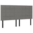 thumbnail image 2 of vidaXL LED Headboard Bed Headboard Home Bedroom Upholstered Headboard Fabric, 2 of 57