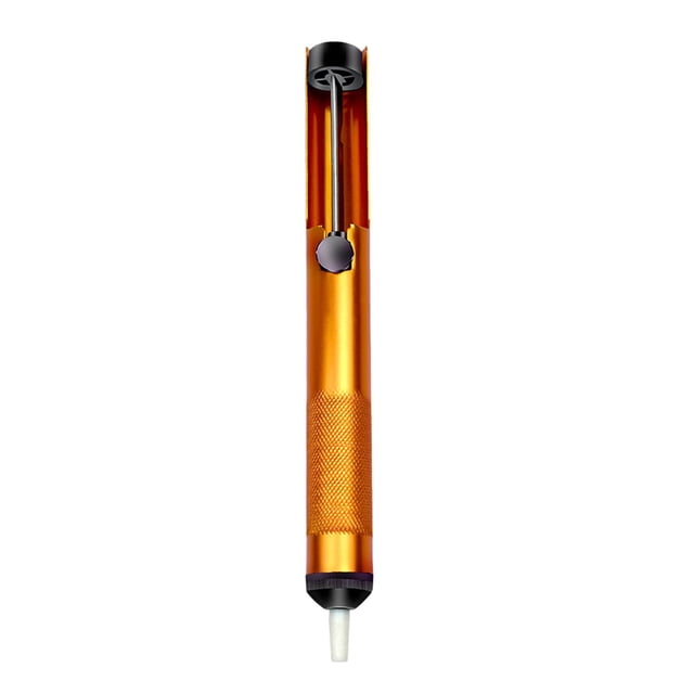 Bomba desoldadora Manual, herramienta de eliminación de soldadura, Mango antideslizante de 7x0,8 pulgadas, accesorios, herramienta Manual de succión shamjiam Bomba de succión para desoldar