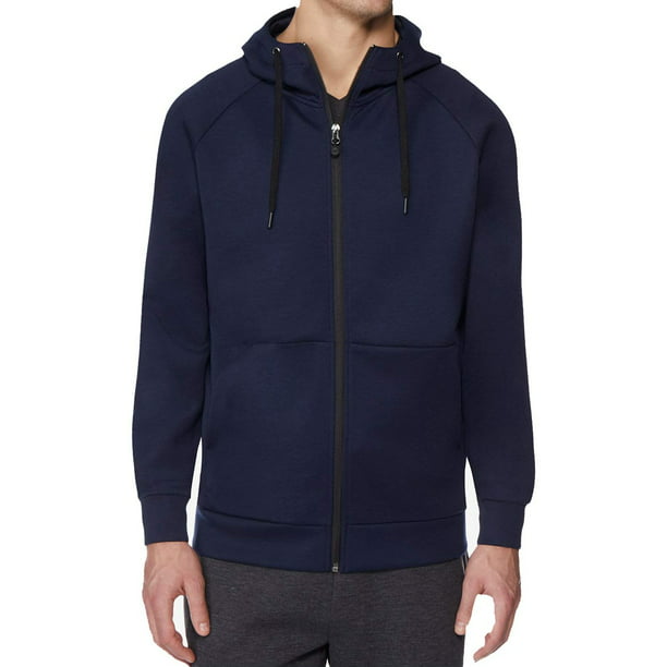 32 Degrees - Mens Jacket Blue Medium Full-Zip Fleece Hooded $65 M ...