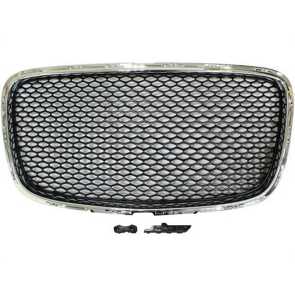 Front Grille - Compatible with 2015 - 2021 Chrysler 300 2016 2017 2018 2019 2020