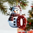 thumbnail image 4 of Decoraciones de Mesa de Navidad Oro Ornamentos de Navidad, 4 of 6