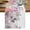 White Light Pink, variant on Blue Yellow Palm Tree Table Runner, Summer Botanical Tropical Washable Cotton Linen Table Runners 36 Inches Long, Dresser Scarf Runner for Nightstand/End Tables/Round Tables 13''x36''