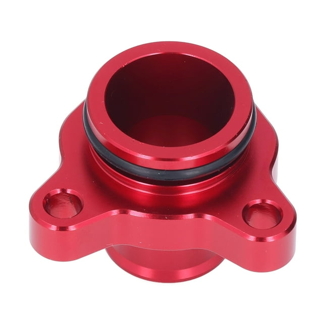 Connecteur de Tube d'Eau, Tuyau d'Eau Résistant à la Chaleur Raccord Haute Dureté Résistant avec Pince pour Voiture Rouge