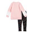 thumbnail image 3 of Girls Faux Fur Critter Sweater and Printed Leggings Outfit Set, 2-Piece, Sizes 4-10, 3 of 3