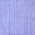 thumbnail image 1 of Ahgly Company Machine Washable Indoor Square Solid Blue Modern Area Rugs, 6' Square, 1 of 4