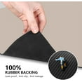thumbnail image 4 of Dog Food Mat, Absorbent Dog Mat for Food and Water Bowls, Quick Dry Easy Clean Rubber Pet Food Mat, Non Slip Cat Feeding Mat for Floors Waterproof, Dog Placemat for Sloppy Drinkers, 12x20 in, 4 of 6