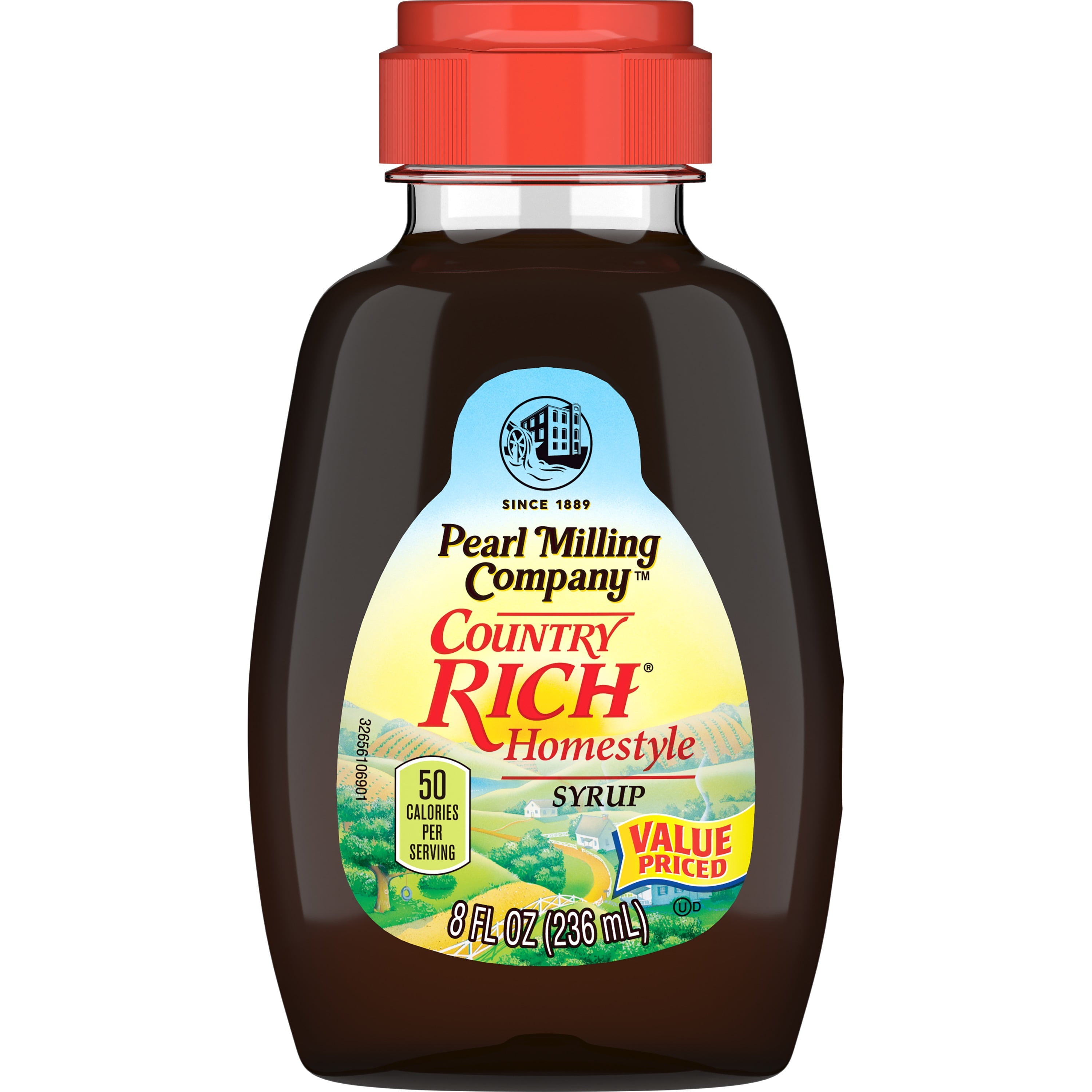 Pearl Milling Company Country Rich Homestyle Syrup 8 Fl Oz Bottle