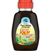 Pearl Milling Company Country Rich Homestyle Syrup, 8 Fl.oz Bottle