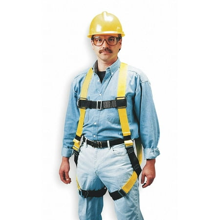 Honeywell Miller Full Body Harness,VersaLite,L/XL 650-4/UYK