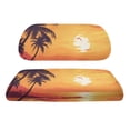 thumbnail image 2 of Pzuqiu Golf Cart Seat Cover Breathable Polyester Cloth, Compatible with Outdoor Golf Course, for Golf Cart Bench Seat Club Car Ezgo, Sunset Palm, 2 of 10