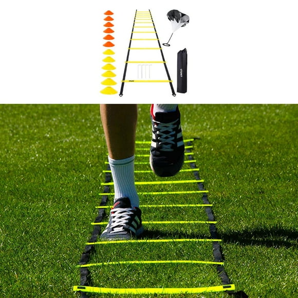 Escalera de agilidad Macarena entrenamiento de fútbol bolsa Paracaídas de resistencia