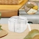 thumbnail image 1 of Caja de condimentos con tapa, bote de cocina, recipientes para condimentos transparentes a prueba de polvo, tarro de especias con asa para cafeterías,, 1 of 8
