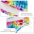 thumbnail image 3 of tie dye5 Women's Swim Suit Bikini Set 2-Pack with Detachable Sponge and Adjustable Strap for Beach and Pool Parties, 3 of 6