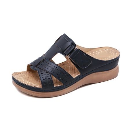 

Women Premium Orthopedic Open Toe Sandals Vintage Anti-slip Breathable for Summer New