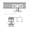thumbnail image 3 of Prime-Line N 6724 Conjunto de rodillo para puerta empotrada con cuatro ruedas (paquete individual), 3 of 3