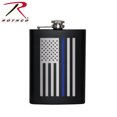 thumbnail image 1 of Rothco Flacon Drapeau Ligne Bleue Mince en Acier Inoxydable, 1 of 3