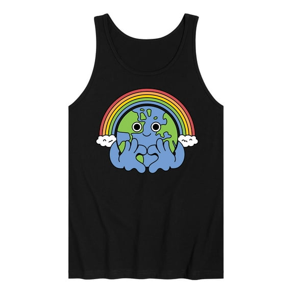 Instant Message - Earth Pride - LGBT Pride Ally - Men's Jersey Tank