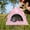 Pink, variant on Cat Tent, Kitten Tent Thickened Cotton Nest Bed, Warm Portable Pet Cats Tents House for Little Dog, Folding House with Soft Mat for Small Animals Winter Indoor and Outdoor