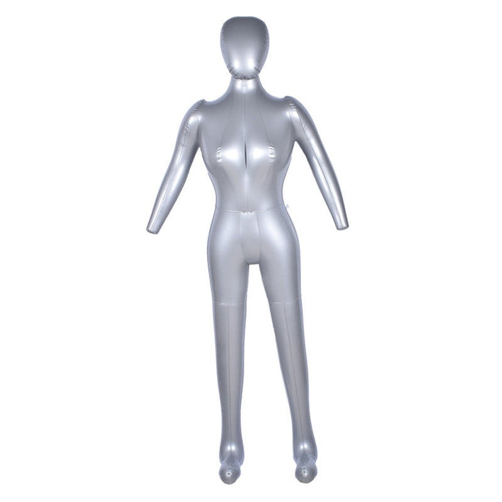 Sufanic Inflatable Full Body Female Model Mannequin with Arm Show Casement Display 66inch