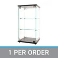 thumbnail image 7 of SSWBasics Infinity Countertop Glass Display Case (Ready to Assemble) - 12-1/4"W x 14-1/4"D x 27-1/4"H - Showcase Cabinet Bookcase with Lock  Perfect for Displaying Smaller Items, 7 of 7