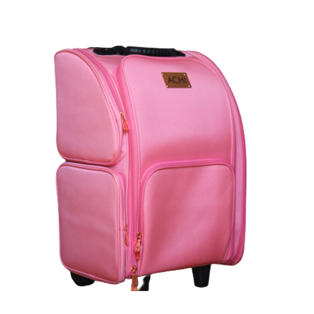 ACHI Makeup Trolley with Compartment Bags
