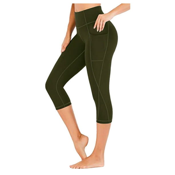 Wide Leg Pants for Women Women's Solid Workout Leggings Fitness Sports  Running Yoga Athletic Pants