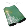 thumbnail image 4 of Xecao Christmas Green Print Large Mouse Pad, 16x35.5in Mousepad, Professional Non-Slip Rubber Base Big Mouse Pad, Mouse Pad for Gaming & Office Full Desk Mouse Pad, 4 of 9