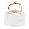 thumbnail image 1 of Camp Kettle Tea Kettle con utensilios de cocina ergonómicos 1.1 l tetera de té para para viajar escalando fogata mochilado senderismo, 1 of 8
