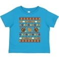 thumbnail image 3 of Inktastic Ugly Thanksgiving Sweater Design with Turkey and Football Boys or Girls Toddler T-Shirt, 3 of 5