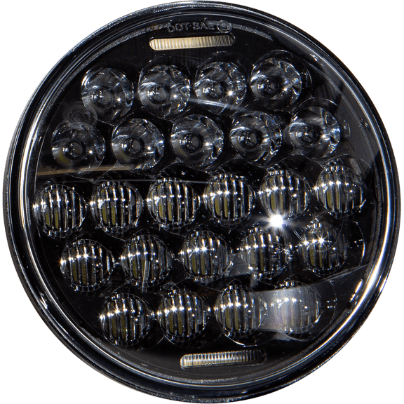 Harddrive 820-0364 Led Headlight 5.75" 75W Black 3500/2000 Lumens