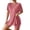 Watermelon Red, variant on MXUIKV Workout Sets for Women Lightweight Summer Loose Fitted Side Slit Hem T-Shirts Tight Shorts(X-Large,Watermelon Red)